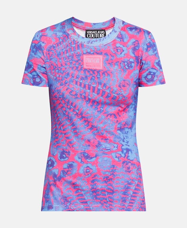 

Футболка Versace Jeans Couture, шиферно-синий