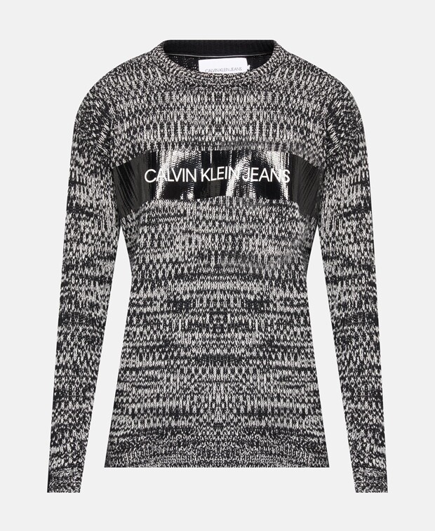 

Джемпер с длинными рукавами Calvin Klein Jeans, белый