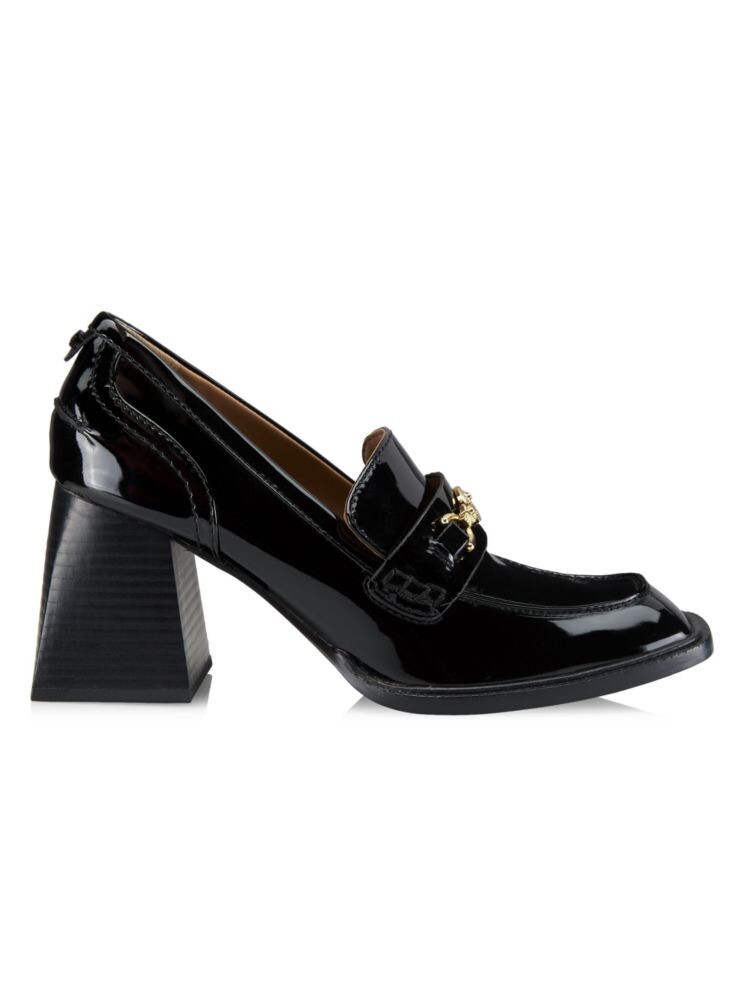 

Лоферы Quincy на каблуке Sam Edelman, черный