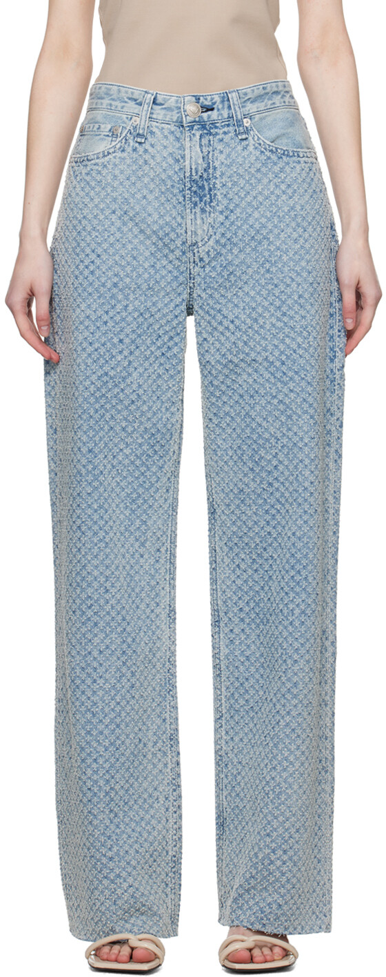 

Синие джинсы Rag & Bone Logan