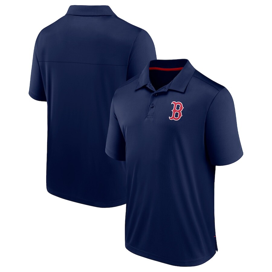 

Поло с коротким рукавом Fanatics Branded Boston Red Sox, нави