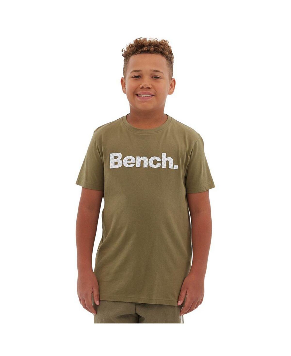

Футболка Leandro для мальчиков в цвете хаки Bench