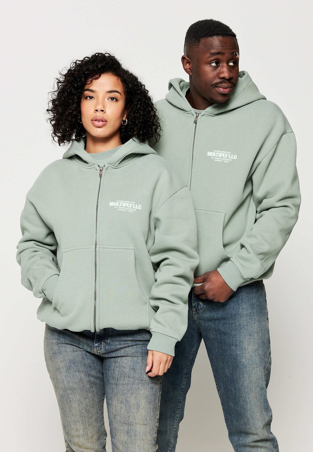 

Толстовка на молнии Multiply Apparel