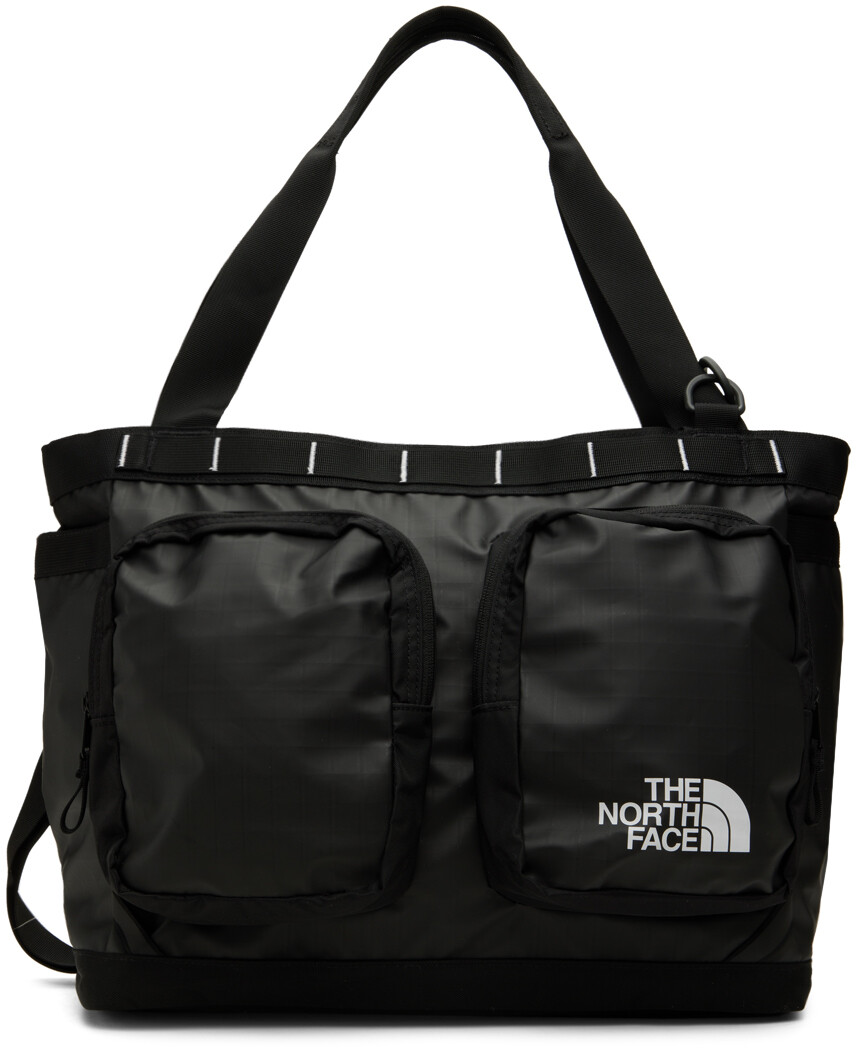 

Черная сумка-тоут Base Camp Voyager The North Face, цвет TNF black/TNF white