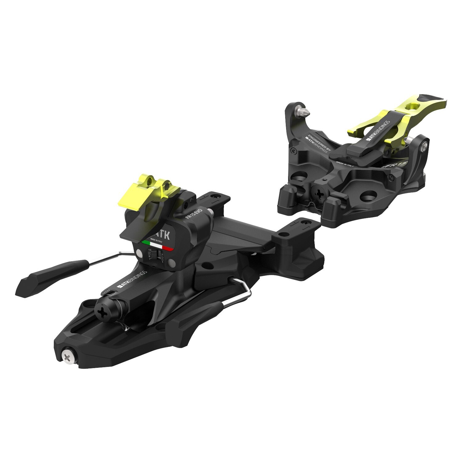 

Крепления для лыж ATK Freeraider 15 Evo Alpine Touring 2024, черный
