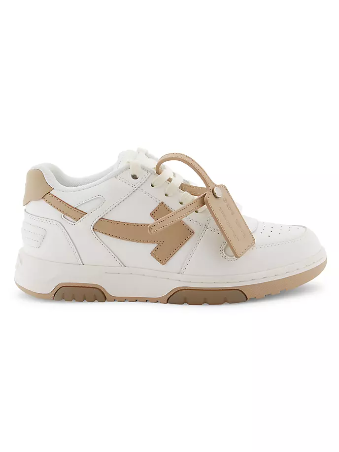 

Кожаные кроссовки Out Of Office Off-White, белый