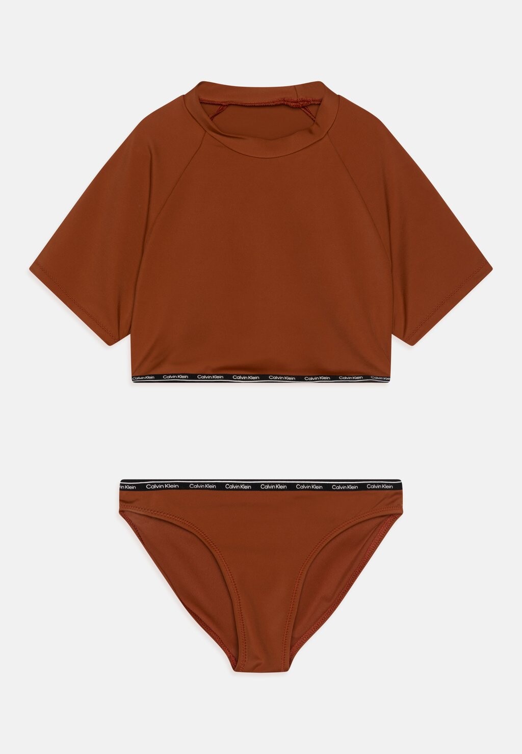 

Купальник RASHGUARD SET Calvin Klein Swimwear, цвет sierra red