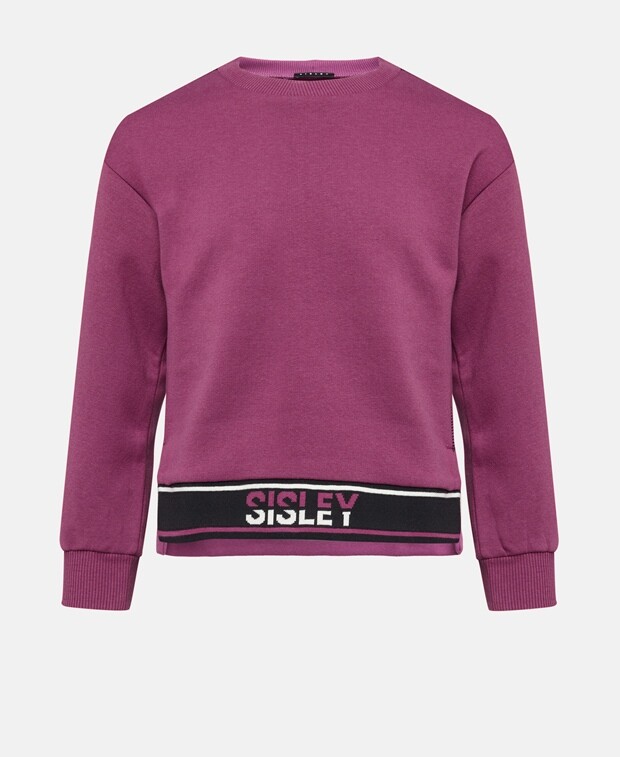 

Толстовка Sisley, фиолетовый