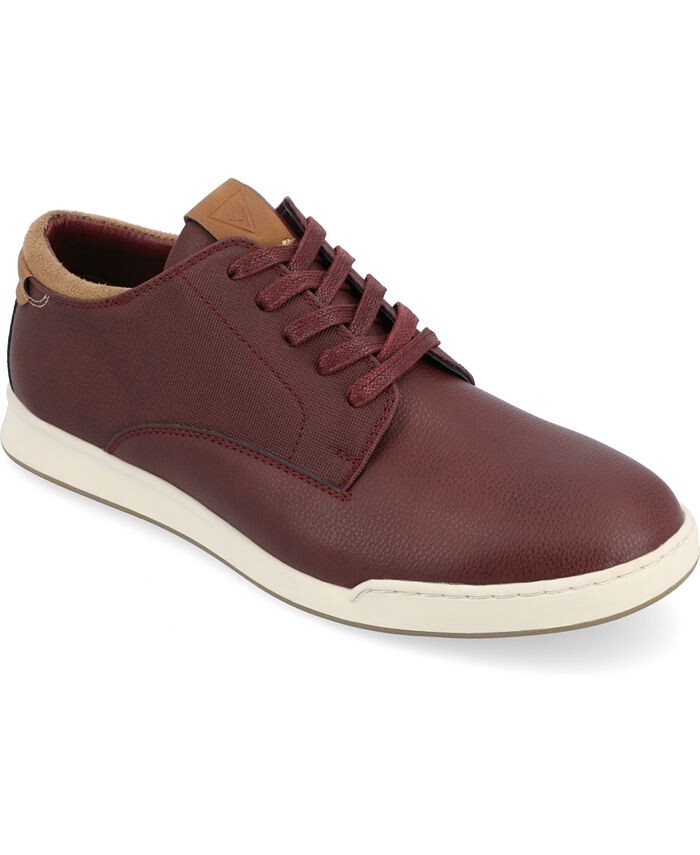 

Мужские повседневные кроссовки Aydon Wide Wide Tru Comfort из пенопласта на шнуровке Vance Co., красный