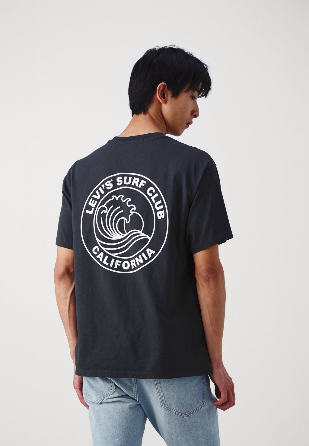 

Футболка с принтом Vintage Fit Tee Levi's, черный