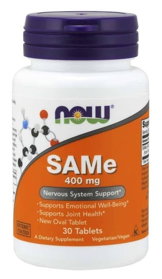 SAMe - S-аденозил-L-метионин 400 мг (30 таблеток) Inna marka