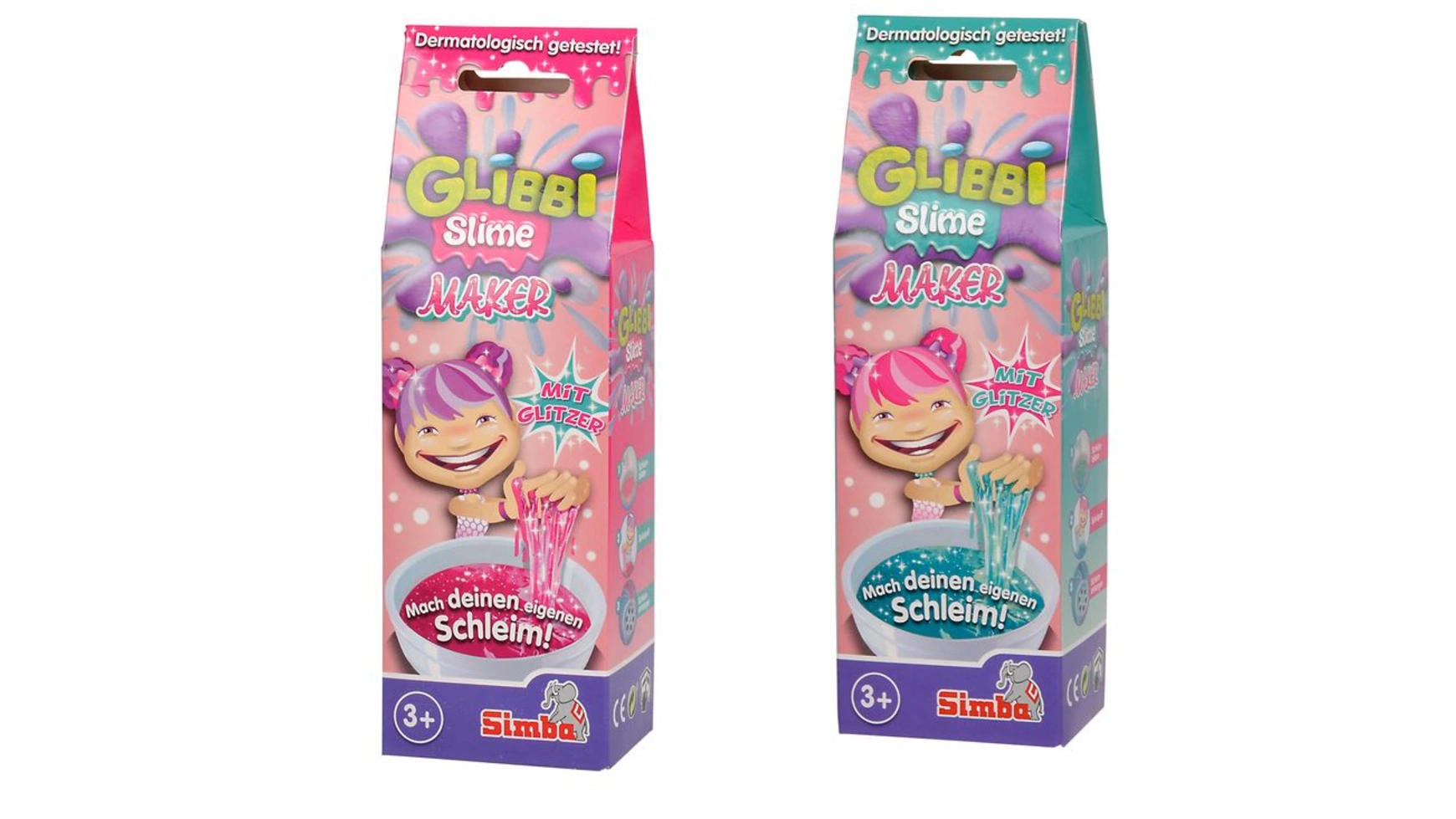 

Glibbi glitter slime maker, 1 шт, в ассортименте Simba