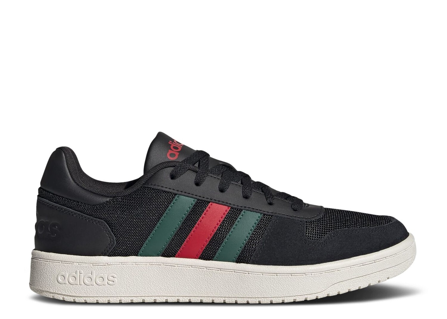 

Кроссовки adidas Hoops 2.0 'Black Scarlet Green', черный