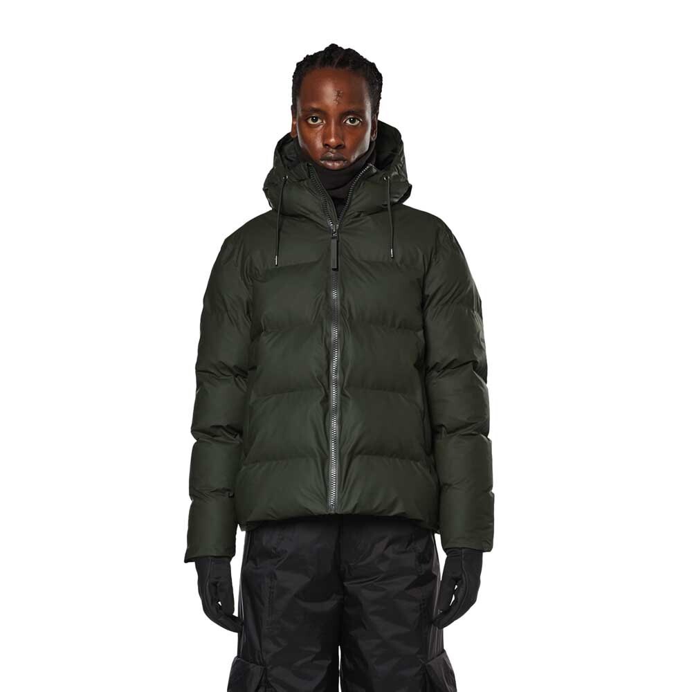 

Куртка Rains Puffer, зеленый