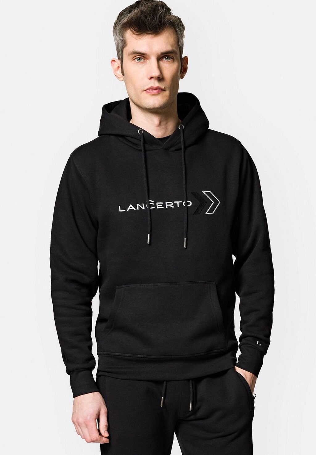 

Толстовка с капюшоном Lancerto, черный