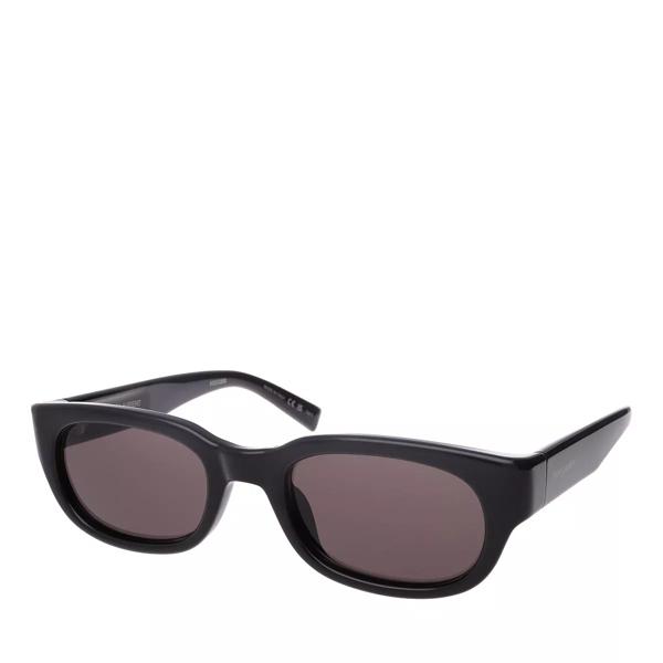 Солнцезащитные очки sl 642 black-black-black Saint Laurent, черный