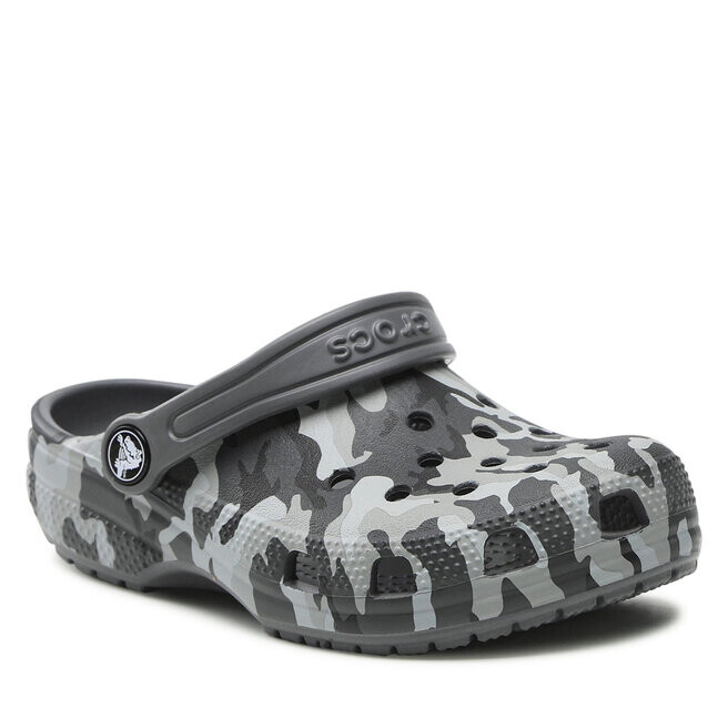

Шлепанцы Crocs ClassicCamo Clog, серый