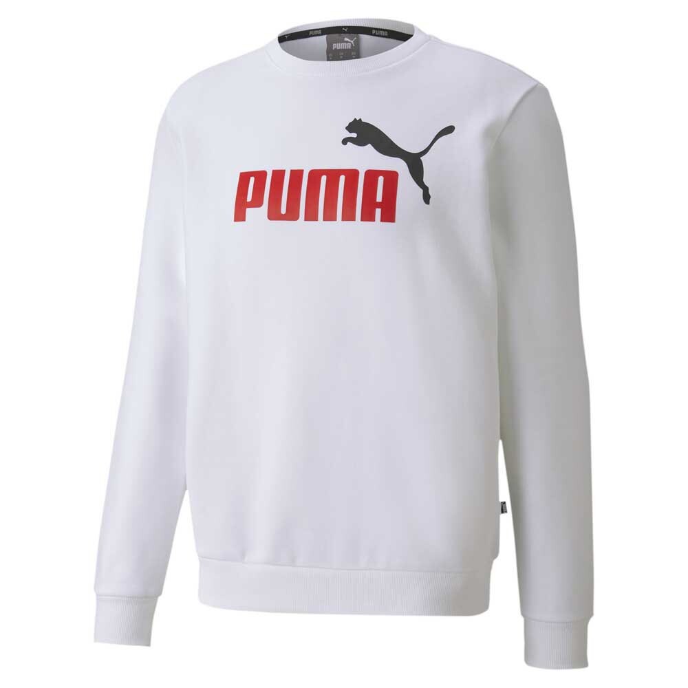 

Толстовка Puma Essentials 2 Colors Crew Big Logo, белый