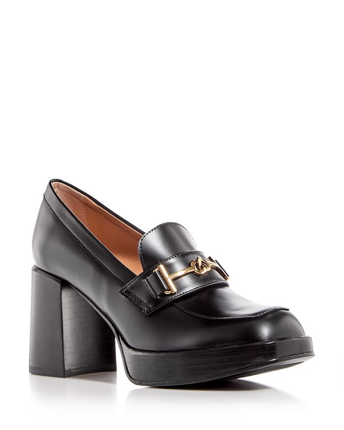 

Женские туфли-лодочки на платформе с блочным каблуком Tod's