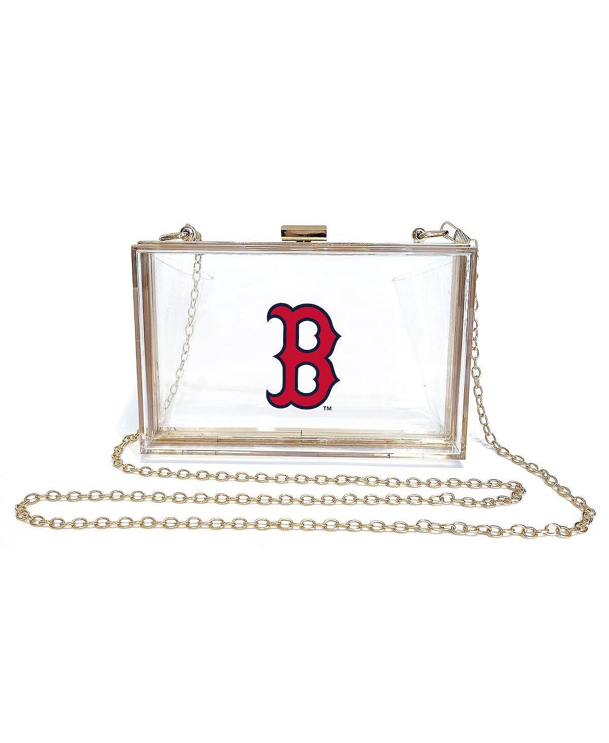 

Женская прозрачная сумка через плечо Boston Red Sox Allure Logo Brands
