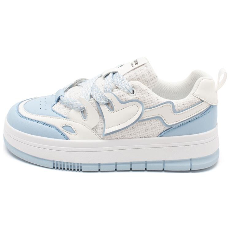 

Кроссовки AGSDON Skateboarding Shoes Women's Low-top, белый/синий