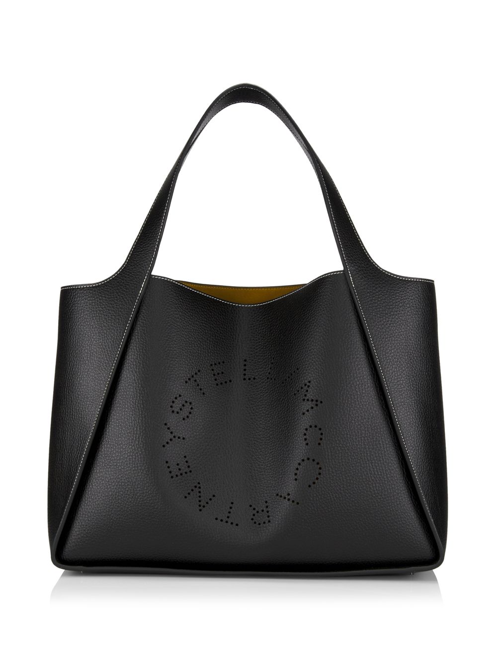 сумка-тоут Stella с логотипом Stella McCartney, черный