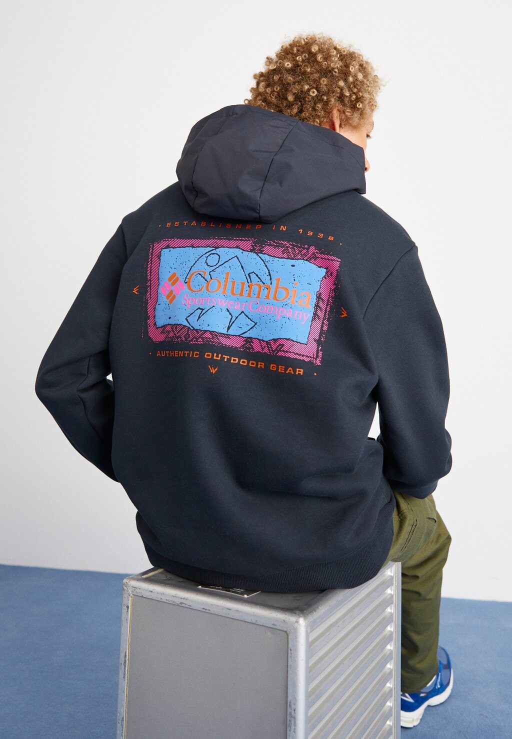

Толстовка WINTERTRAINER GRAPHIC HOODIE Columbia, черный
