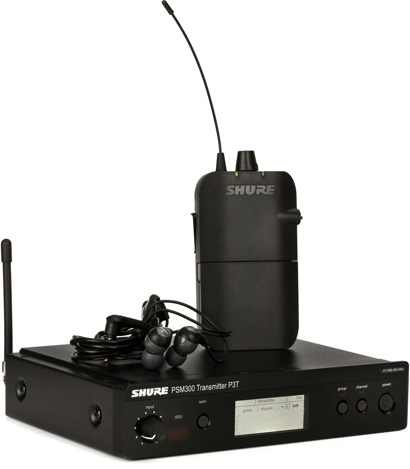 

Беспроводная система внутриканального мониторинга Shure PSM300 P3TR112GR — ремешок J13