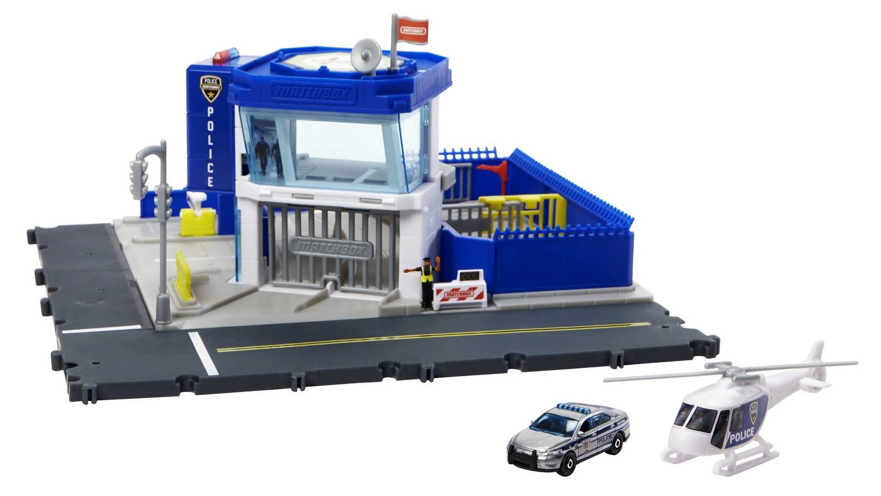 

Игровой набор Драйверы полицейского участка из спичечной коробки Hot Wheels