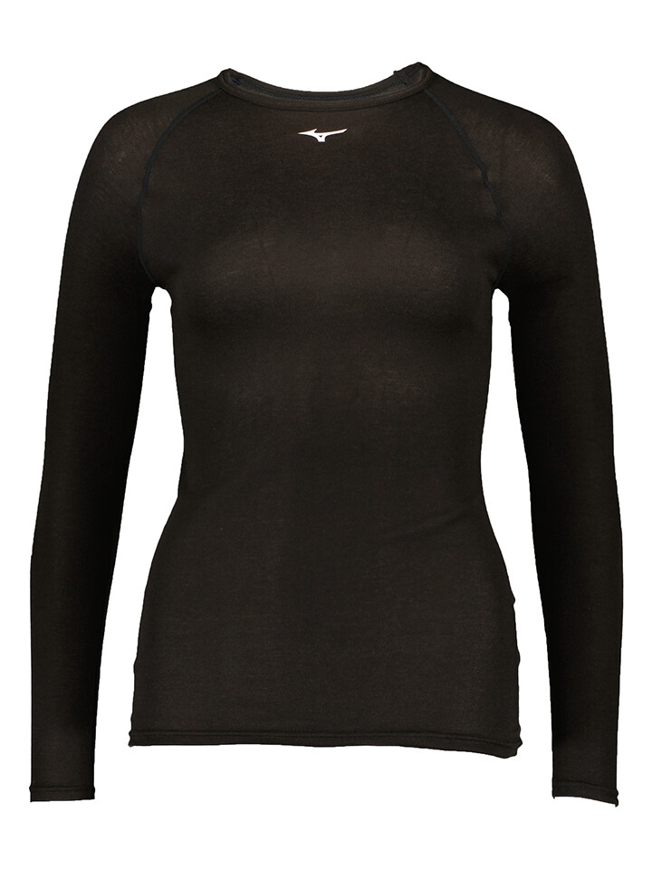 

Лонгслив Mizuno MidActive Crew, черный