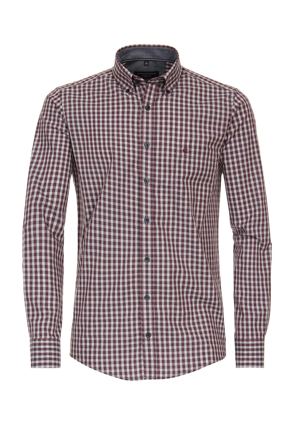

Рубашка KARIERT CASUAL FIT CASAMODA, цвет dunkelrot