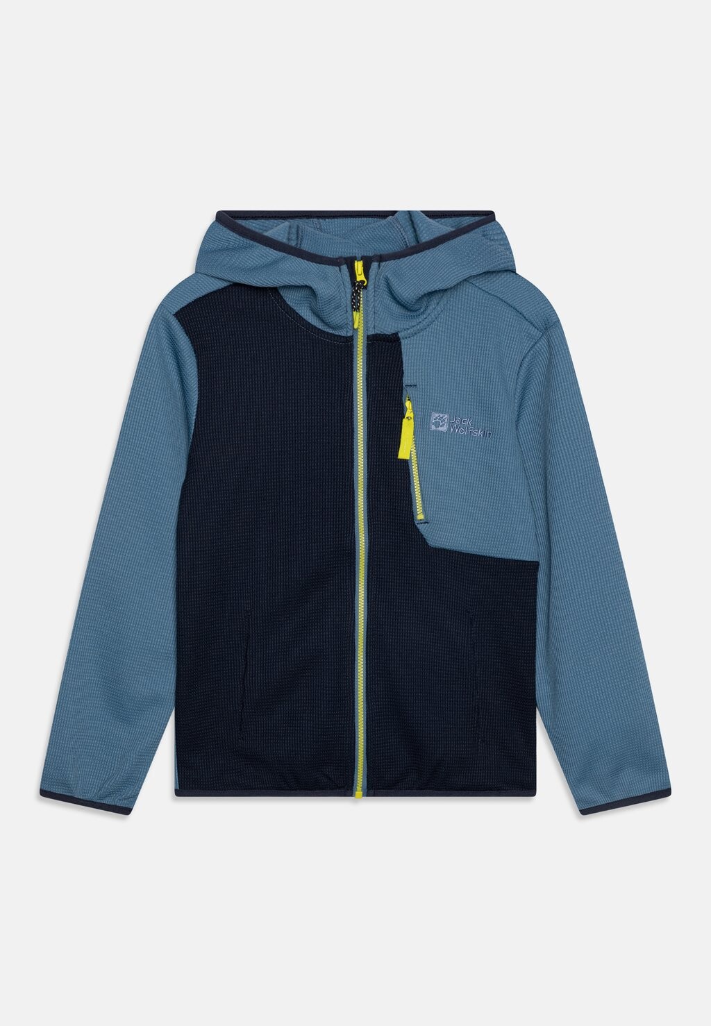 

Флисовая куртка ACTAMIC GRID MIDLAYER UNISEX Jack Wolfskin, цвет elemental blue