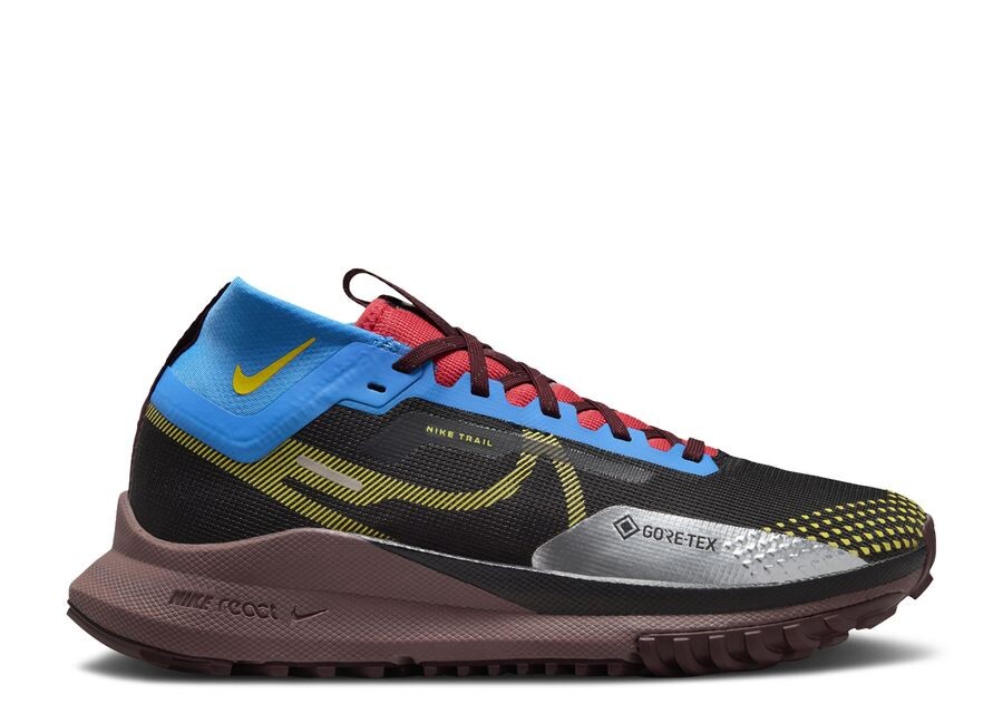 

Кроссовки Nike Wmns React Pegasus Trail 4 Gore-Tex 'Black Vivid Sulfur', черный