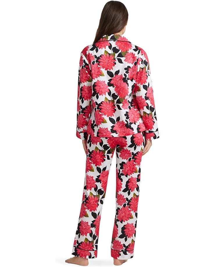 

Пижамный комплект Bedhead PJs Long Sleeve Classic Pajama Set, цвет Dahlia Shadows