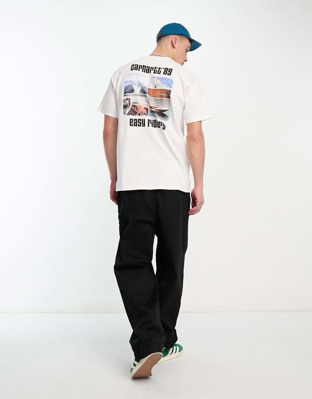 

Белая футболка Carhartt WIP Riders