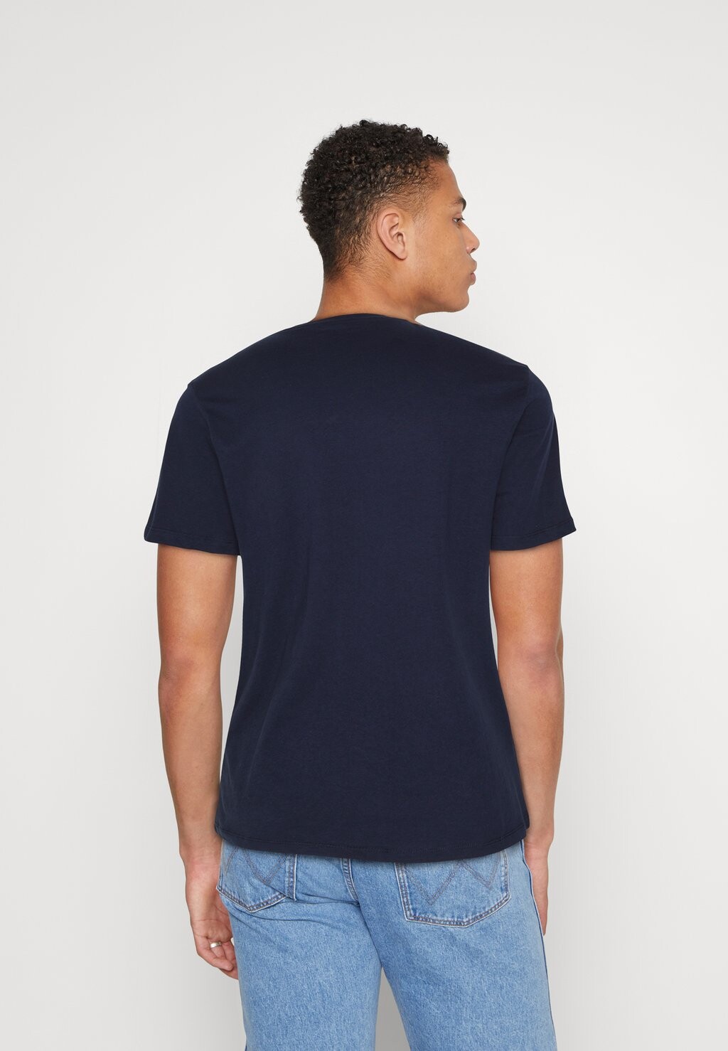 

Футболка с принтом Jack & Jones, темно-синий