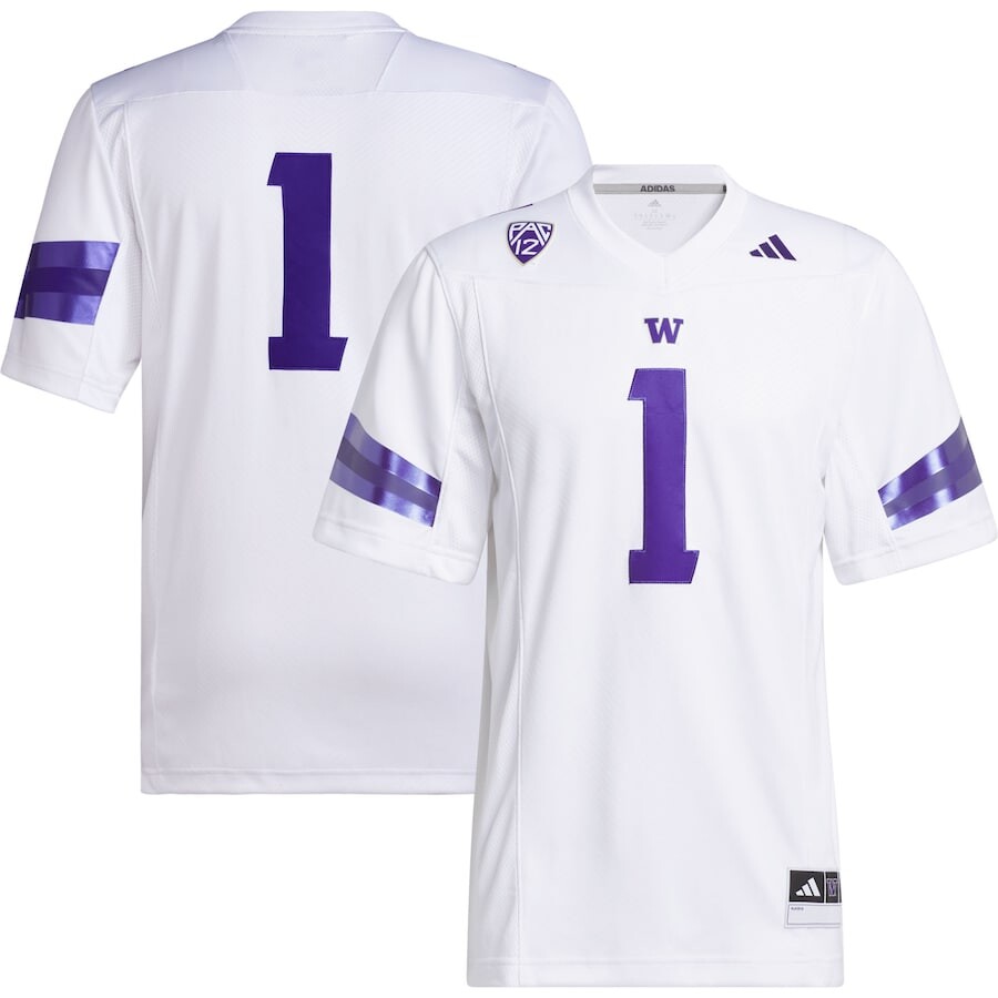 

Джерси adidas Washington Huskies, белый