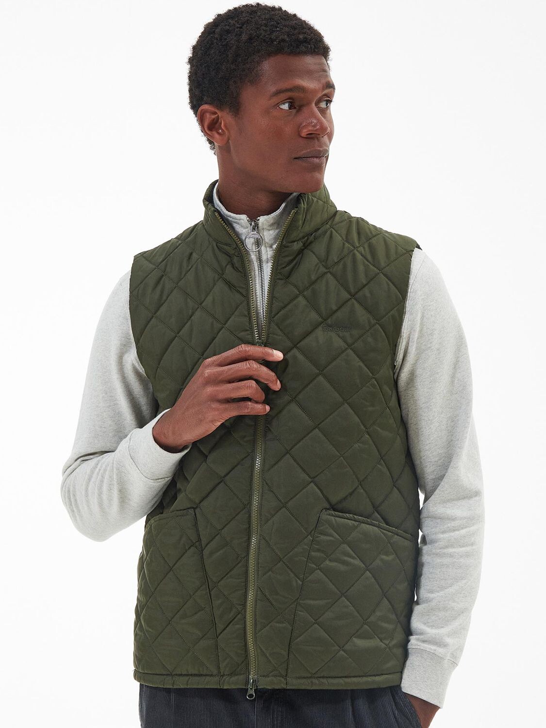 

Монти Жилет Barbour, оливковое, Зеленый