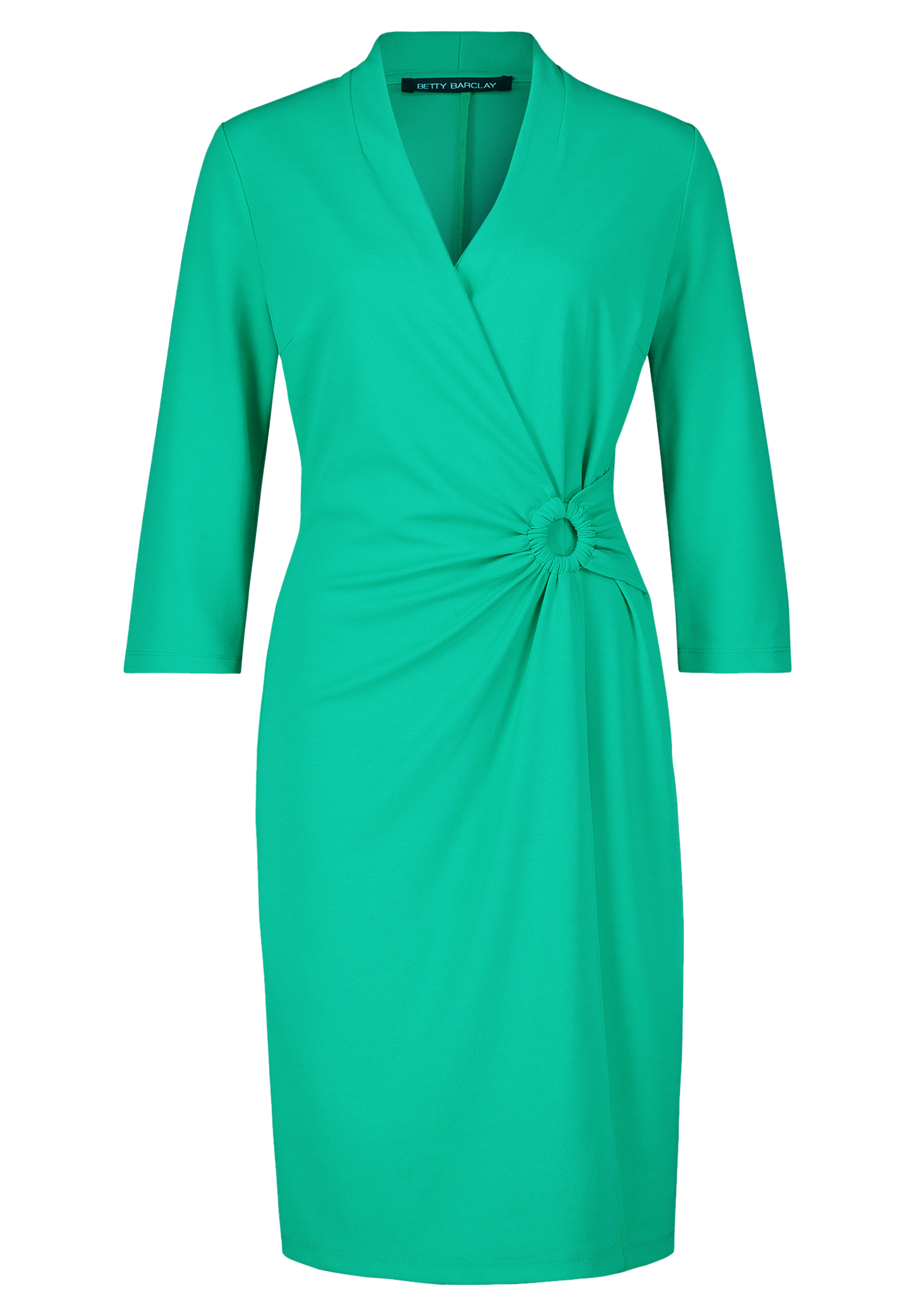 Платье Betty Barclay Jersey mit Raffung, зеленый