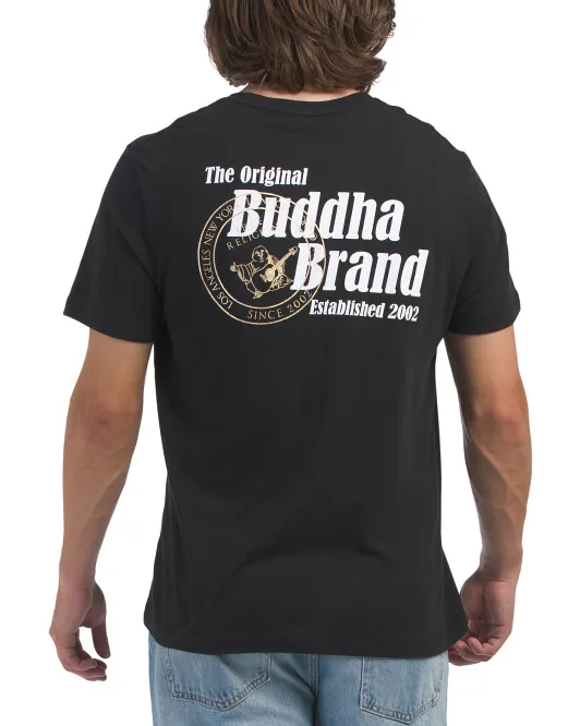 

Футболка со штампом True Religion, черный