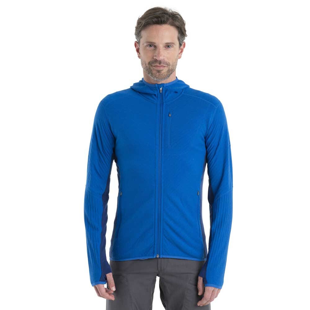 

Толстовка Icebreaker Descender Merino, синий