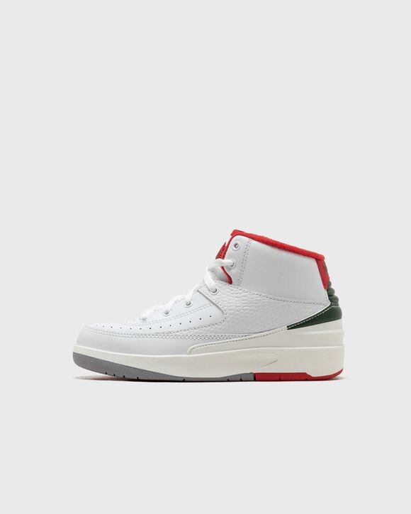 

Кроссовки Jordan Jordan 2 Retro Little Kids' Shoes, цвет white/fire red-fir-sail