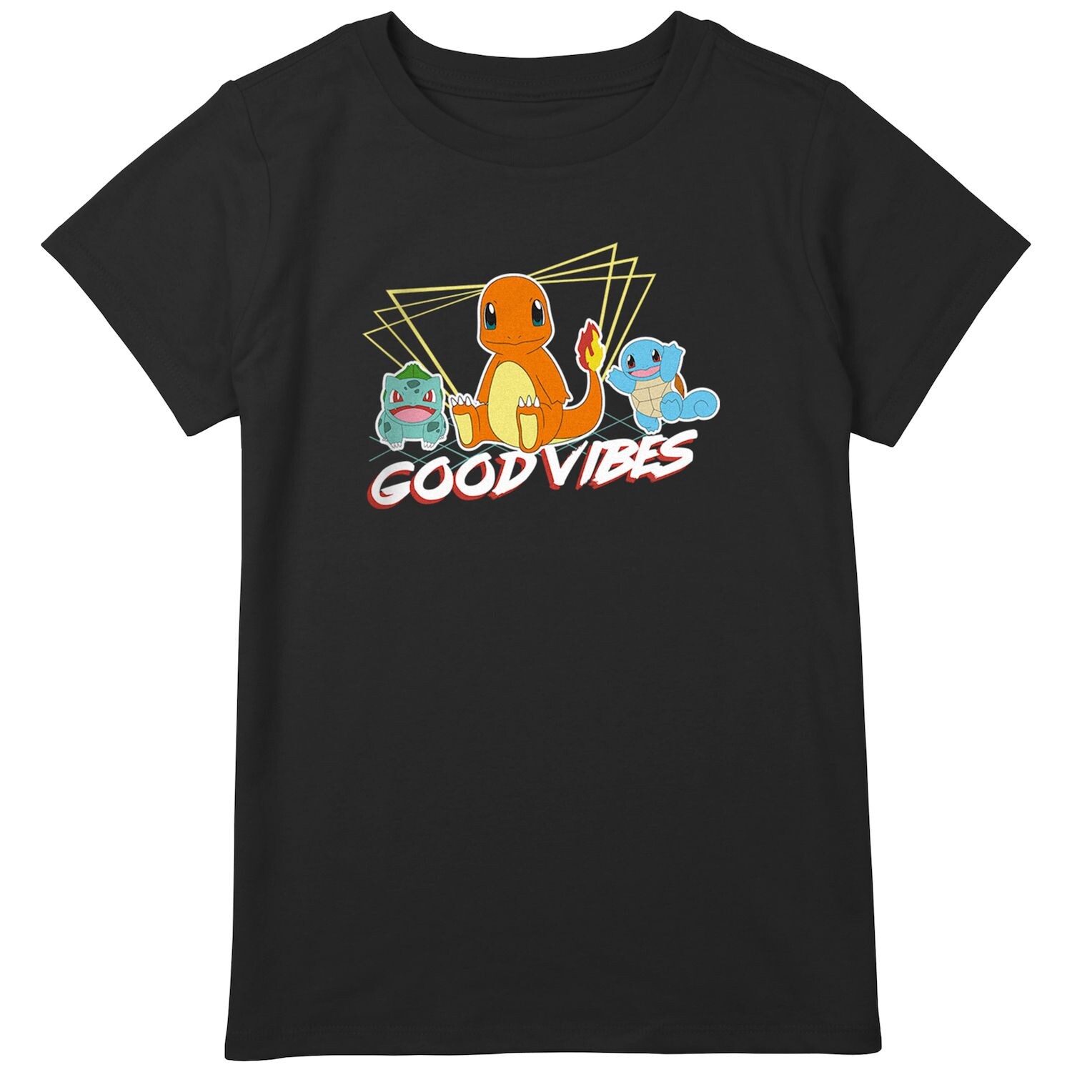

Футболка с рисунком Pokemon Good Vibes Plus для девочек Licensed Character