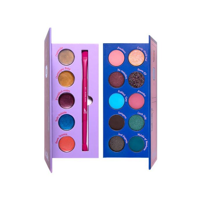 

Тени для век Paleta de Pigmentos Downtown Motel Krash Kosmetics, Multicolor