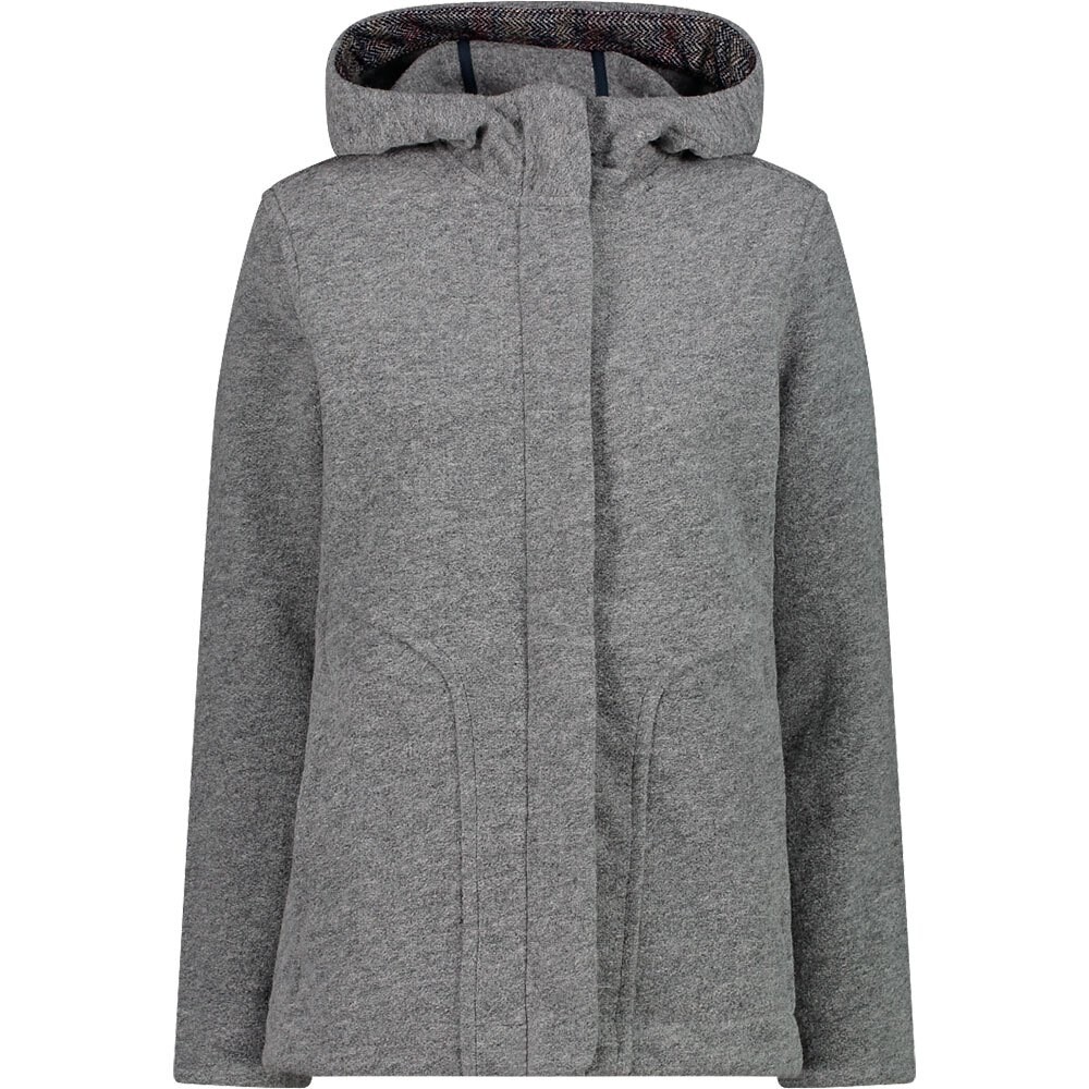 

Толстовка на молнии CMP Fix Hood 32M2366, серый