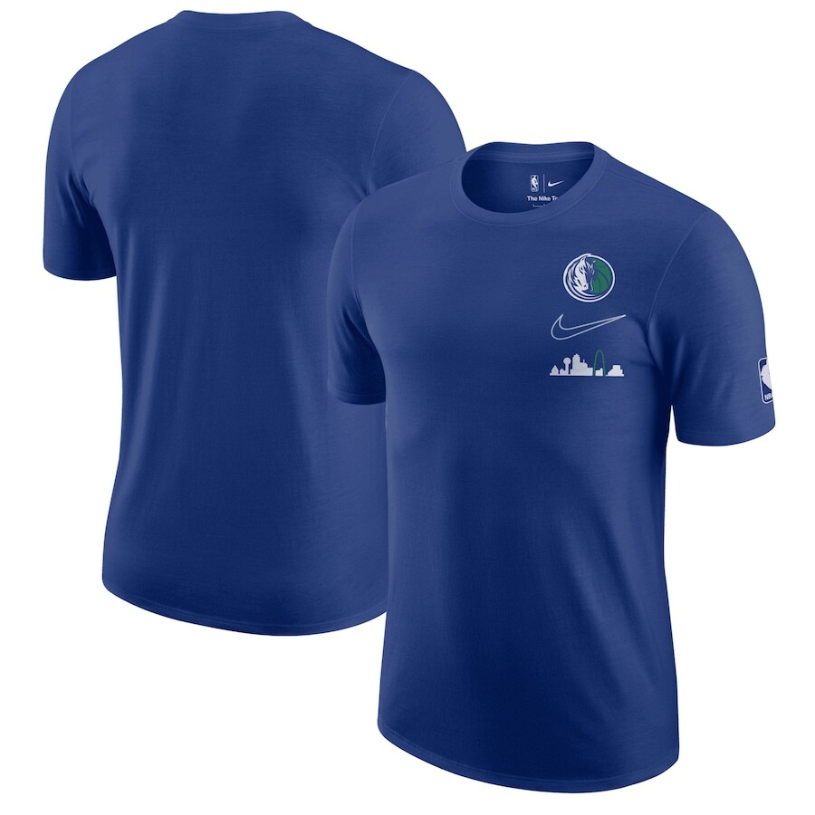 

Футболка с коротким рукавом Nike Dallas Mavericks, роял