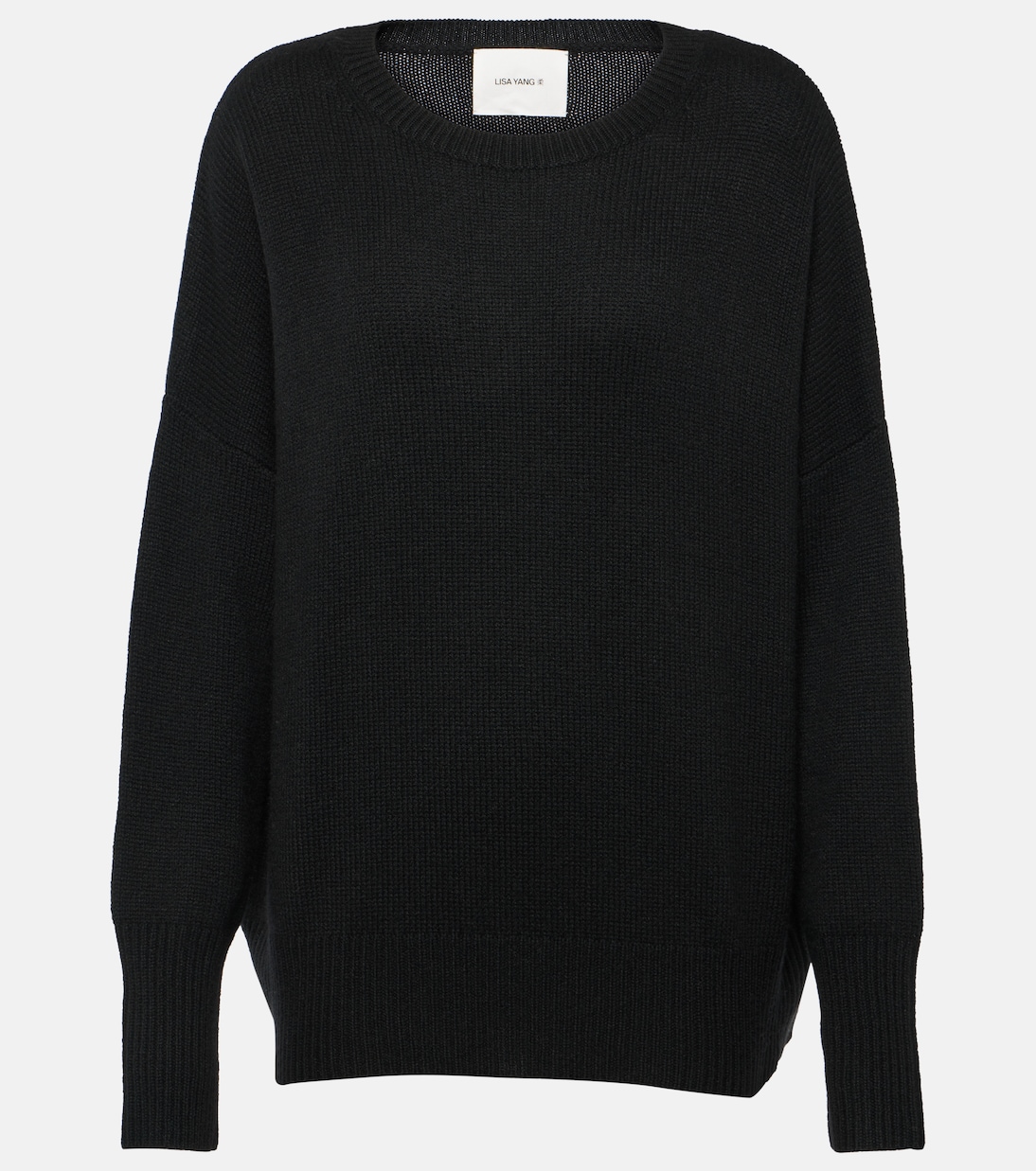 цена Кашемировый свитер оверсайз mila Lisa Yang, черный
