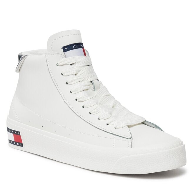 

Кроссовки Tommy Jeans TjwVulc Leather, белый