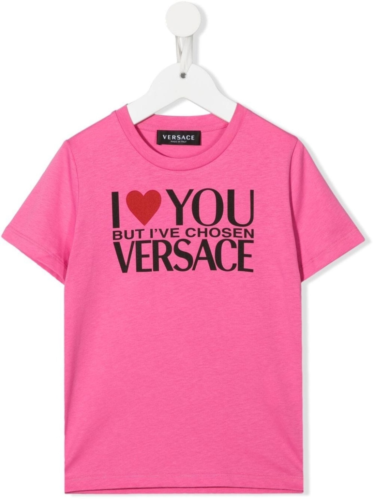 

Versace Kids футболка с логотипом, розовый