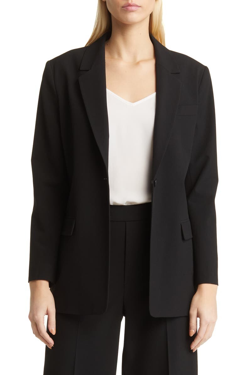 

блейзер бойфренда NORDSTROM, черный